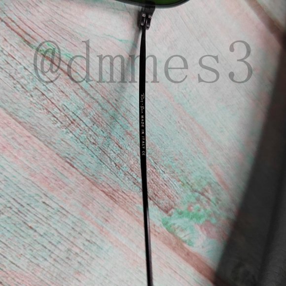 ?Ray-Ban 3548 51mm Dark green lens with black frame Sunglasses
